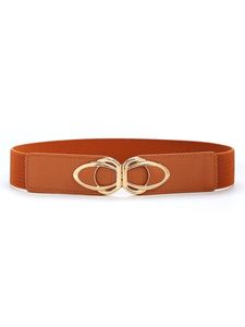 Fashion Buckle Elastic Waist Belt