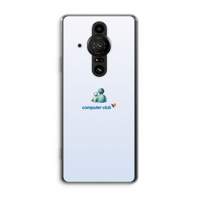 MSN: Sony Xperia Pro-I Transparant Hoesje
