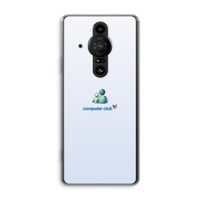 MSN: Sony Xperia Pro-I Transparant Hoesje