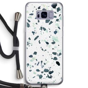 Terrazzo N°2: Samsung Galaxy S8 Transparant Hoesje met koord