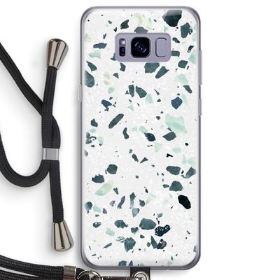 Terrazzo N°2: Samsung Galaxy S8 Transparant Hoesje met koord