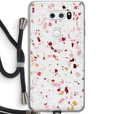 Terrazzo N°9: LG V30 Transparant Hoesje met koord