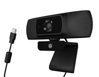 ICY BOX IB-CAM301-HD webcam 1920 x 1080 Pixels USB 2.0 Zwart - thumbnail