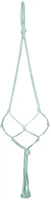 TS Collection Bloempothanger Macramé Mint 2x90cm