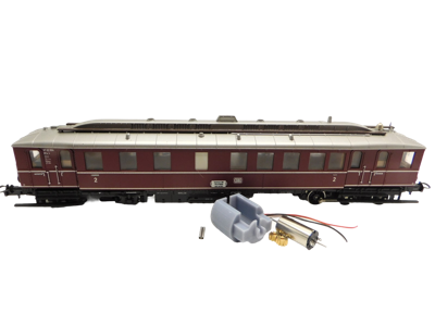micromotor HMT007G motor ombouwset voor Märklin / Trix DB VT 62, DRG VT 858/ 859, SNCB Serie 600