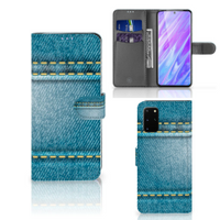 Samsung Galaxy S20 Plus Wallet Case met Pasjes Jeans