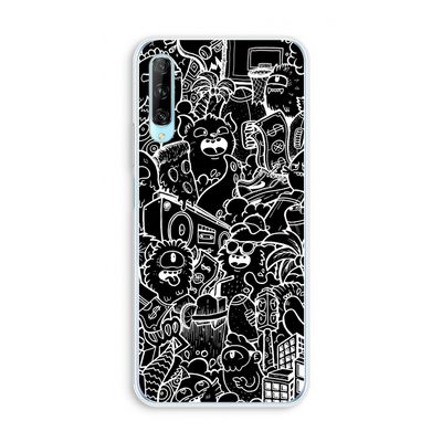 Vexx Black City : Huawei P Smart Pro Transparant Hoesje