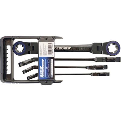 Gedore Automotive 3438147 KL-4443-30 dubbele koppeling-sleutelset voor ringvormige sleutels Gedore Automotive 3438147 KL-4443-30 dubbele koppeling-sleutelset voor ringvormige sleutels