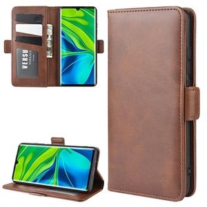 Xiaomi Mi Note 10/10 Pro Wallet Case met Magnetische Sluiting - Koffie