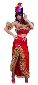 Braziliaanse samba dames kostuum