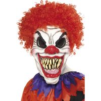 Eng clown masker met haar - thumbnail