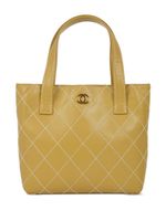 CHANEL Pre-Owned sac à main Wild Stitch (2002) - Tons neutres