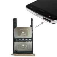 2 SIM-kaarthouder + Micro SD Card lade voor Motorola Moto Z Play(Gold)