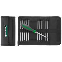 Stahlwille 4798 Omkeerbare schroevendraaierset 11-delig Plat, Kruiskop Phillips, Kruiskop Pozidriv, Inbus, Torx Werkplaats