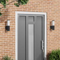 VidaXL Buiten wandlamp 2 pcs zwart 15 x 7,5 x 33 cm