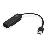 ACT AC1510 tussenstuk voor kabels SATA USB Type-A Zwart - thumbnail