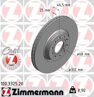 Remschijf Coat Z 100332520 Remschijf Coat Z 100332520