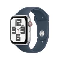 Apple Watch SE OLED 44 mm Digitaal 368 x 448 Pixels Touchscreen 4G Zilver Wifi GPS - thumbnail
