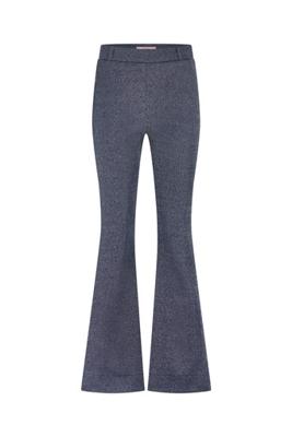 Flair sparkle trousers - dark blue/silver - 13329