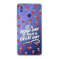 Don't forget to have a great day: Honor Note 10 Transparant Hoesje