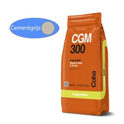 Coba CGM 300 Voegmiddel Cementgrijs 5KG vloer en wand