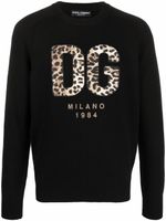 Dolce & Gabbana sweat à patch logo - Noir