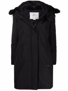 Woolrich manteau Bow Bridge à capuche - Noir