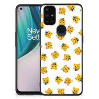 Back Case voor OnePlus Nord N10 5G Katten Emojis - thumbnail