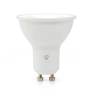 Nedis SmartLife Multicolour Lamp | Zigbee 3.0 | GU10 | 345 lm | 4.7 W | RGB / Warm tot Koel Wit | 2200 - 6500 K | Android / IOS | Spot | 1 Stuks -