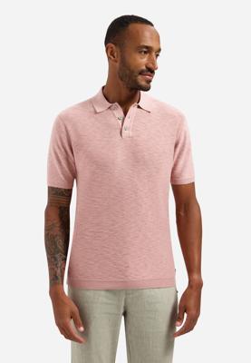 No- Excess Pullover Short Sleeve Polo Slub 31240263sn Poloshirts 346 Light Mauve