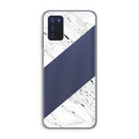 Biggest stripe: Samsung Galaxy A03s Transparant Hoesje