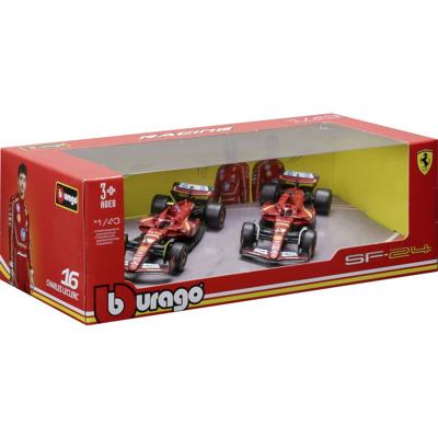 Bburago F1 Ferrari SF-24 ´24 2er-Set 1:43 Auto