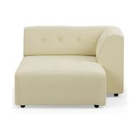 HKliving Vint bank right divan Corduroy Rib Hay