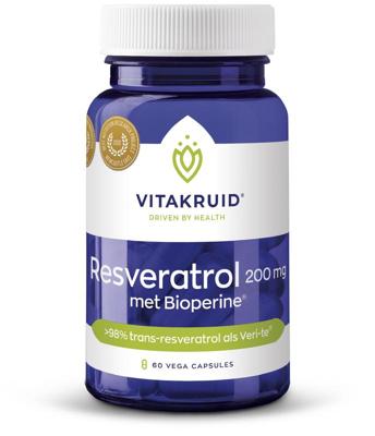 Vitakruid Resveratrol 200mg met bioperine