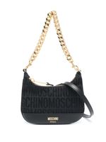 Moschino sac cabas en cuir à logo en jacquard - Noir - thumbnail