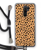 Panter: Xiaomi Redmi 9 Transparant Hoesje met koord Panter: Xiaomi Redmi 9 Transparant Hoesje met koord