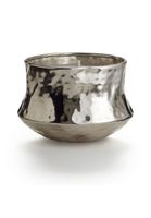 Illume Talisman Silver Metal Candle Tonka Noir