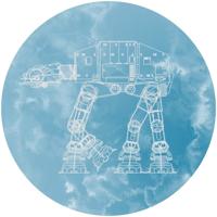 Komar Into Adventure; Komar Dots Behangcirkel Star Wars - AT-AT - DD1-025