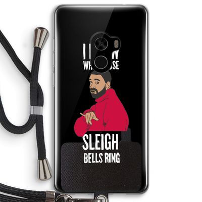 Sleigh Bells Ring: Xiaomi Mi Mix 2 Transparant Hoesje met koord