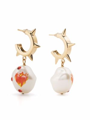 SafSafu boucles d'oreilles Jelly On Fire
