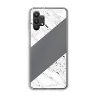 Biggest stripe: Samsung Galaxy A32 5G Transparant Hoesje