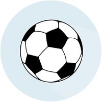 Voetbal babykamer - blauw Voetbal babykamer - blauw
