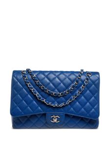 CHANEL Pre-Owned sac porté épaule Classic Flap (2009) - Bleu