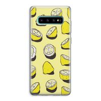 When Life Gives You Lemons...: Samsung Galaxy S10 Plus Transparant Hoesje