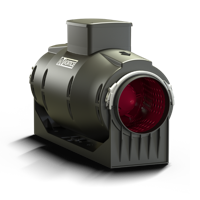 Vortice Buisventilator Lineo 125 &apos;quiet&apos; - Aansluiting 125mm- 3 Standen Aan/uit