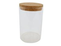 Cilinder zomer d10h16 cm helder HBX Deco - Hbx deco