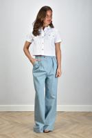 Sage & Ivy broek Randy denim strass
