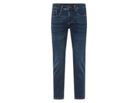 LIVERGY Heren sweatjeans - Slim fit (Donkerblauw, 52 (36/32))