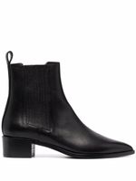 Scarosso Olivia suede ankle boots - Noir - thumbnail