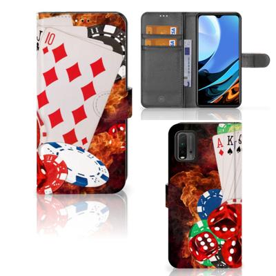 Xiaomi Redmi 9T | Poco M3 | Wallet Case | met Pasjes | Casino